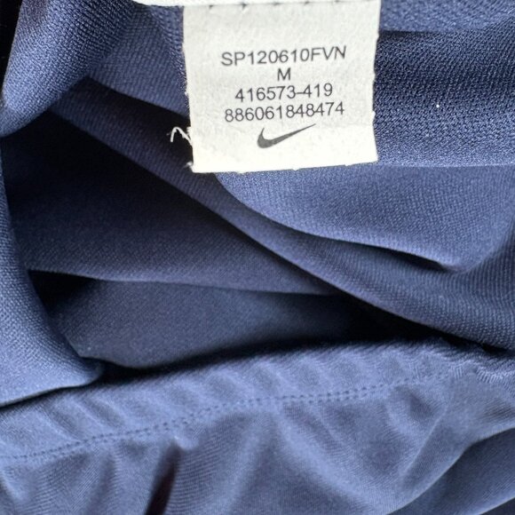 Nike Golf Tour Performance Vest Men M Blue Dri-Fit Sleeveless Pullover MINT - Picture 7 of 8